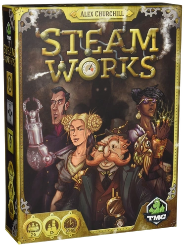 All details for the board game Steam Works and similar games
