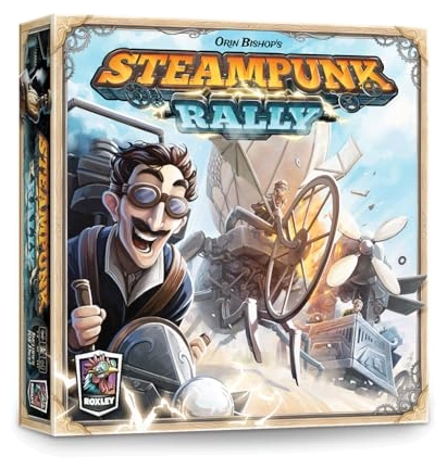 All details for the board game Steampunk Rally and similar games