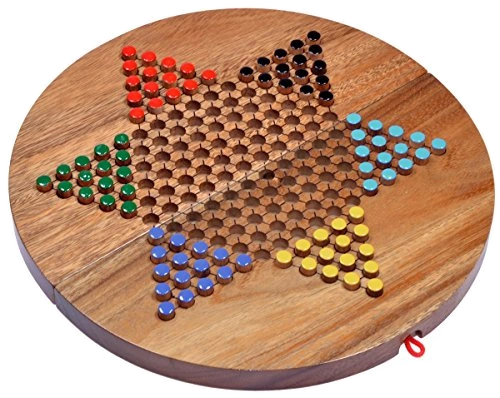 All details for the board game Chinese Checkers and similar games