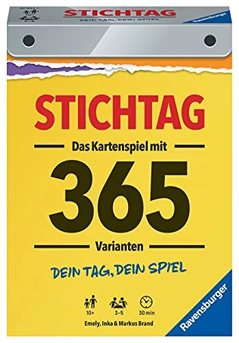 All details for the board game Stichtag and similar games