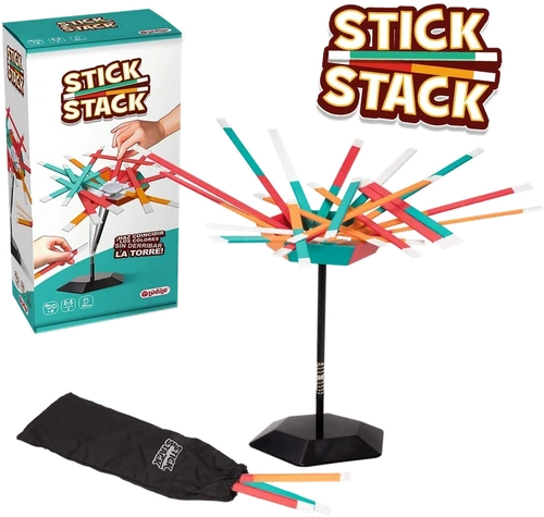 All details for the board game Stick Stack and similar games
