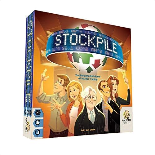 All details for the board game Stockpile and similar games