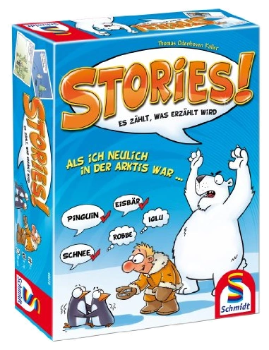 All details for the board game Stories! and similar games
