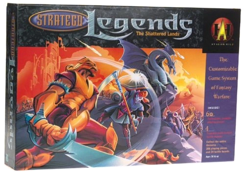 All details for the board game Stratego Legends and similar games