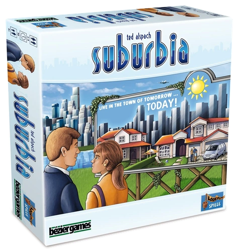 All details for the board game Suburbia and similar games