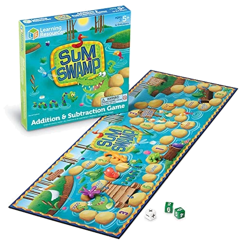 All details for the board game Sum Swamp and similar games