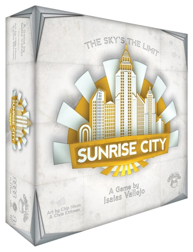 All details for the board game Sunrise City and similar games