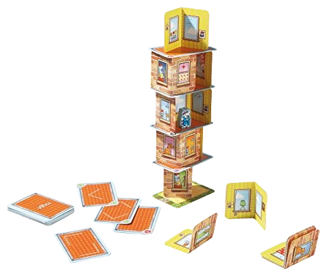 All details for the board game Rhino Hero and similar games