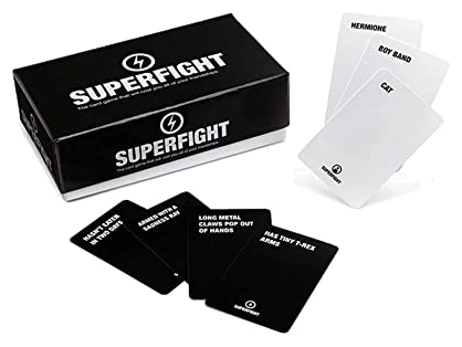 All details for the board game Superfight and similar games