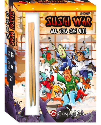 All details for the board game Sushi War: All You Can Hit! and similar games