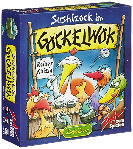 All details for the board game Sushizock im Gockelwok and similar games