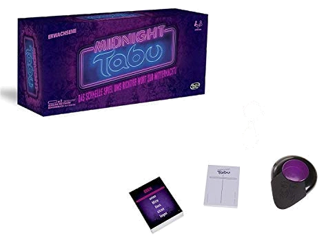 All details for the board game Midnight Taboo and similar games