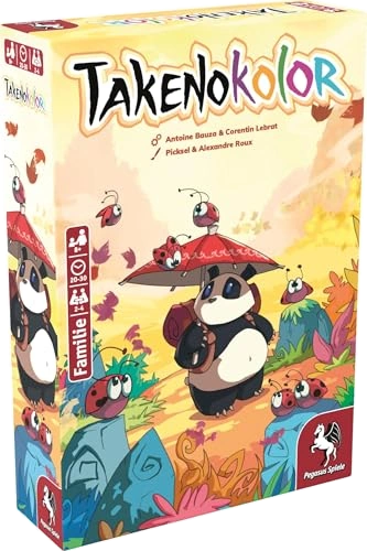 All details for the board game Takenokolor and similar games