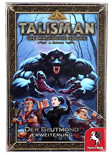 All details for the board game Talisman (Revised 4th Edition): The Blood Moon (Expansion) and similar games