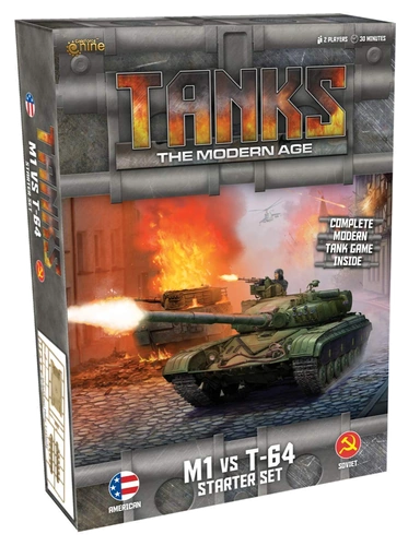 All details for the board game TANKS: The Modern Age – M1 vs T-64 Starter Set and similar games