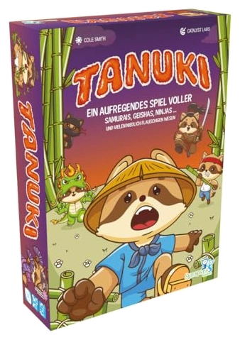All details for the board game Tanuki and similar games