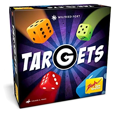 All details for the board game Archery Dice and similar games