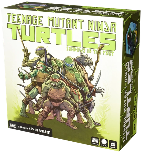 All details for the board game Teenage Mutant Ninja Turtles: Shadows of the Past and similar games