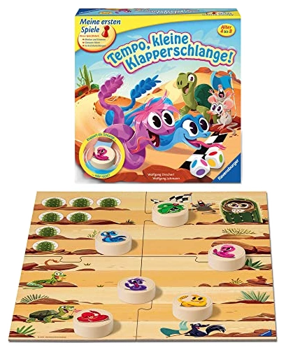 All details for the board game Tempo, kleine Klapperschlange! and similar games