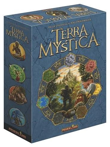 All details for the board game Terra Mystica and similar games