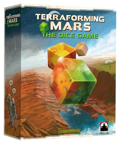 All details for the board game Terraforming Mars: The Dice Game and similar games