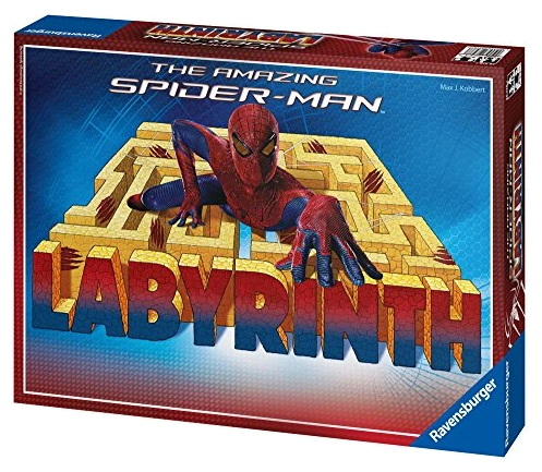 All details for the board game The Amazing Spider-Man Labyrinth and similar games