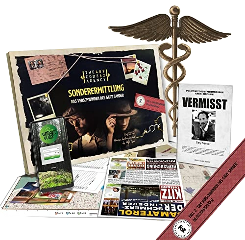 All details for the board game The Code Agency Sonderermittlung: Das Verschwinden des Gary Sander (2. Fall) and similar games