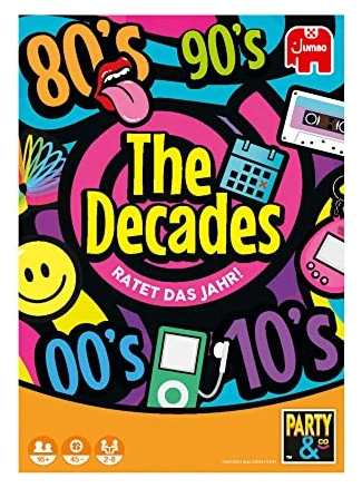 All details for the board game The Decades and similar games