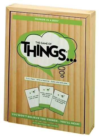 All details for the board game The Game of Things and similar games