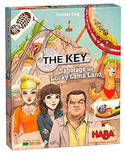All details for the board game The Key: Sabotage at Lucky Llama Land and similar games