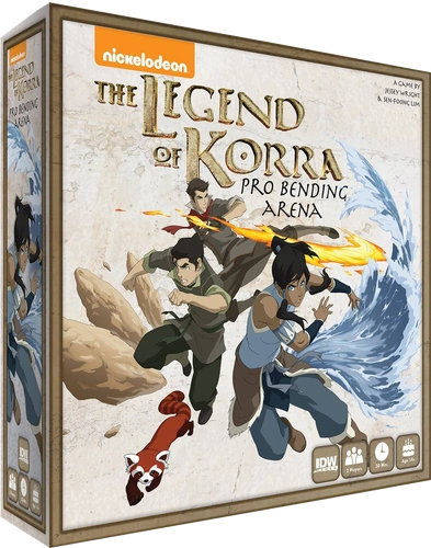 All details for the board game The Legend of Korra: Pro-Bending Arena and similar games