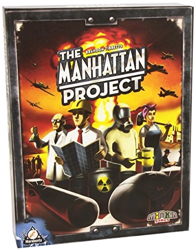 All details for the board game The Manhattan Project and similar games