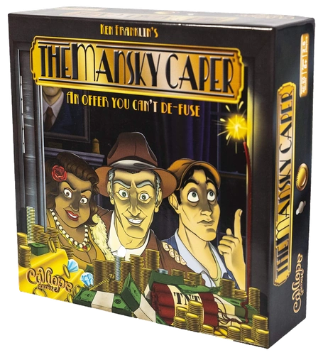 All details for the board game The Mansky Caper and similar games