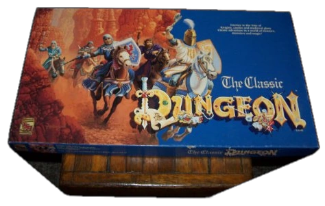 All details for the board game The New Dungeon! and similar games