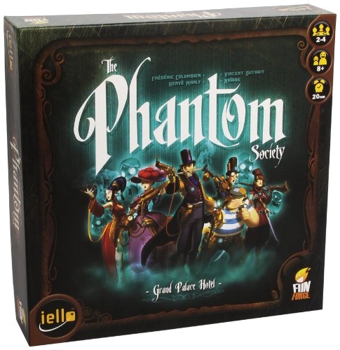 All details for the board game The Phantom Society and similar games