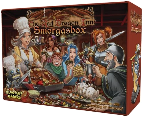 All details for the board game The Red Dragon Inn Smorgasbox and similar games