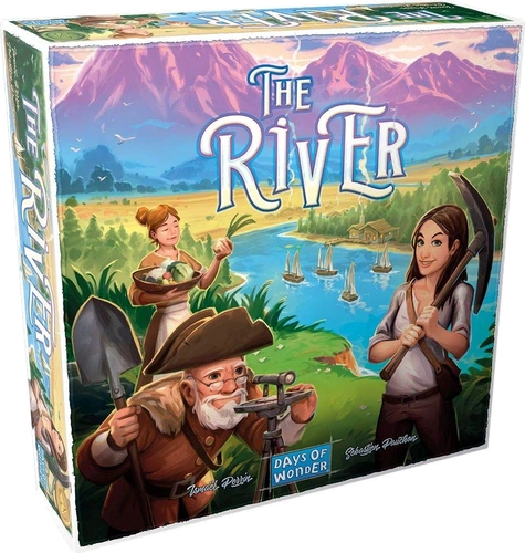 All details for the board game The River and similar games