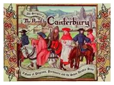 All details for the board game The Road to Canterbury and similar games