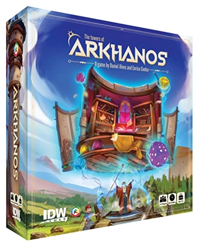 All details for the board game The Towers of Arkhanos and similar games