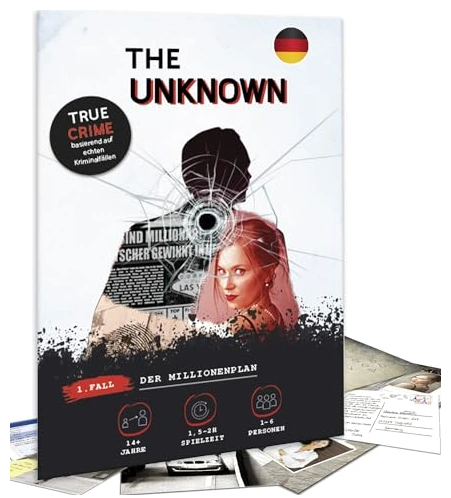 All details for the board game The Unknown: Case 1 and similar games