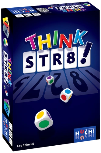 All details for the board game Think Str8! and similar games