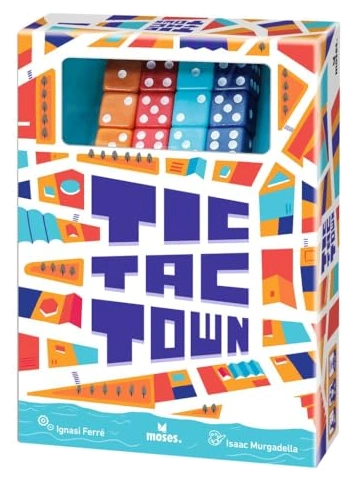 All details for the board game Tic Dice Town and similar games