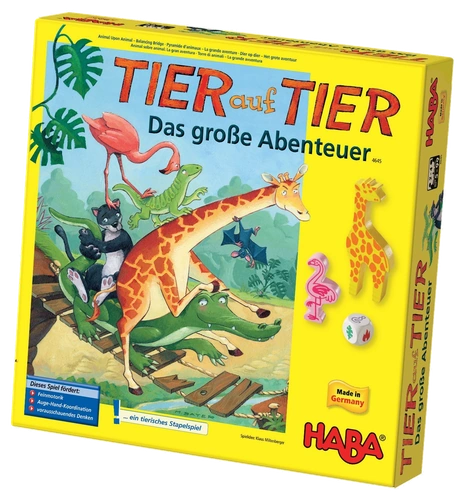 All details for the board game Animal Upon Animal: Balancing Bridge and similar games