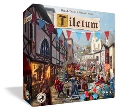All details for the board game Tiletum and similar games