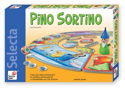 All details for the board game Pino Sortino and similar games