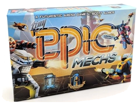 All details for the board game Tiny Epic Mechs and similar games
