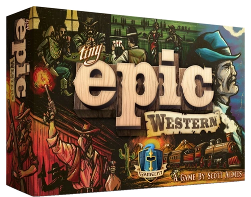 All details for the board game Tiny Epic Western and similar games