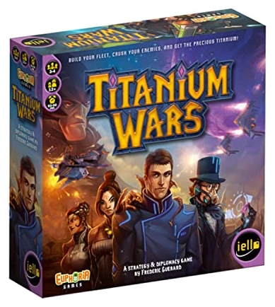 All details for the board game Titanium Wars and similar games