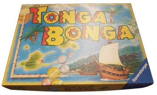 All details for the board game Tonga Bonga and similar games