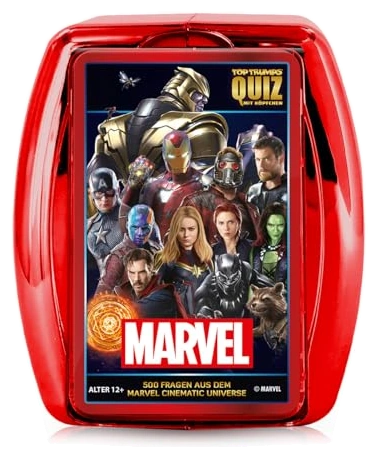 All details for the board game Top Trumps Quiz: Marvel and similar games